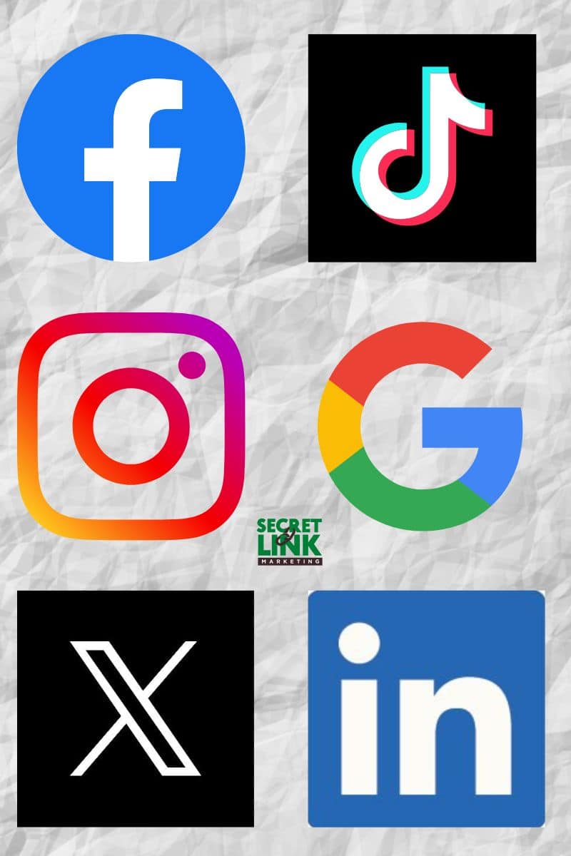 SMM Facebook TikTok Instagram Google X LinkedIn Omaha by Secret Link Marketing